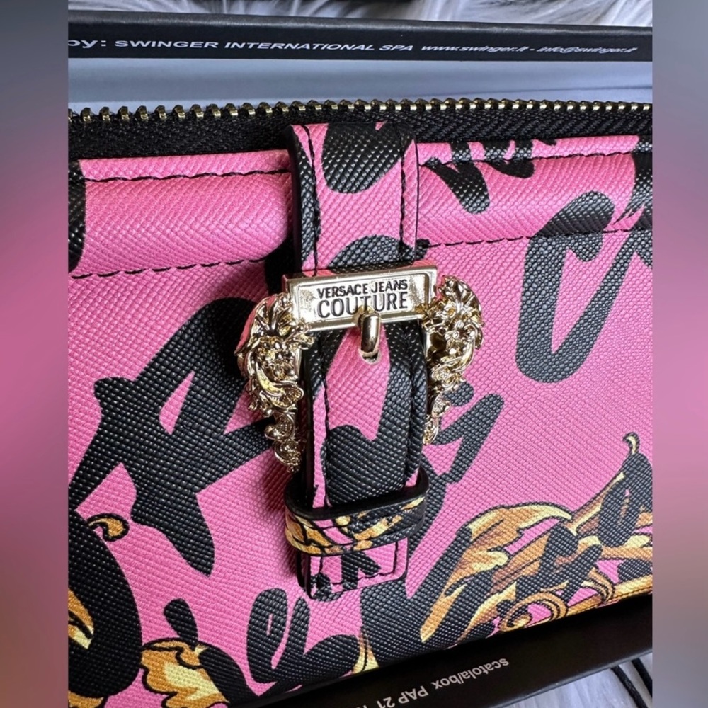 Pink VERSACE Couture Wallet - Picture 6 of 14